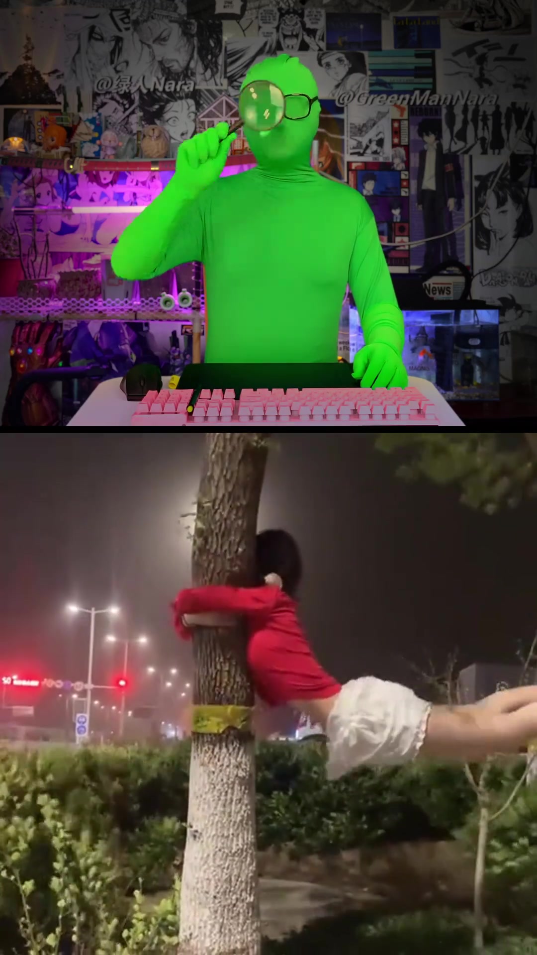 没有你我还蒙在鼓里！这种博眼球的女博主是怎么实现悬空的