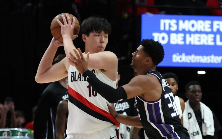 杨瀚森一节征服波特兰，队迷直呼约基奇已在阵中，他已获主帅认可