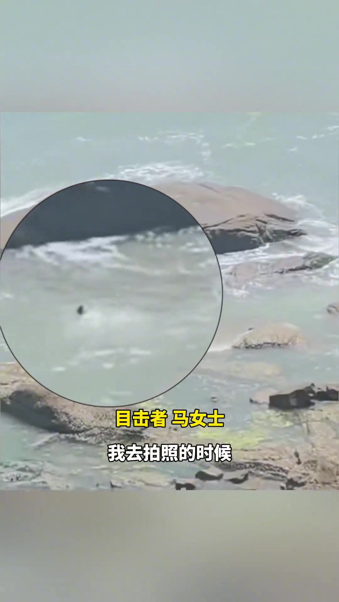惊悚一幕！山东青岛男孩海边落水被浪吞没，大哥飞身入海救援！
