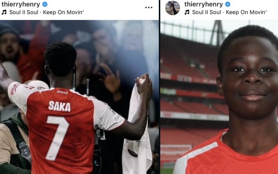 亨利祝贺萨卡200场里程碑：继续前进吧！为你感到骄傲