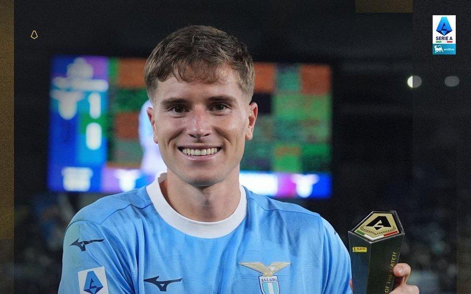 闪击制胜，托马巴希奇当选拉齐奥vs尤文全场最佳