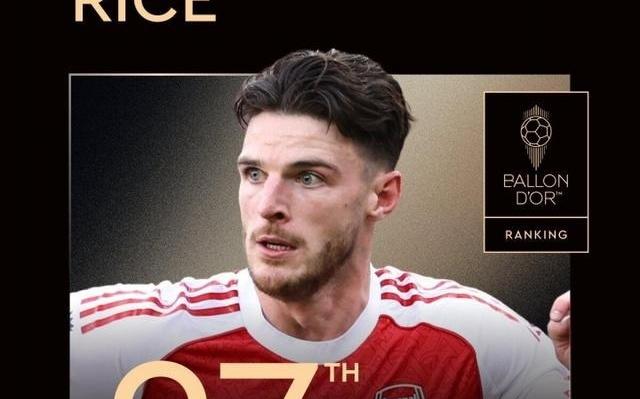 对皇马任意球双响！金球奖第27名：赖斯，生涯第二次提名