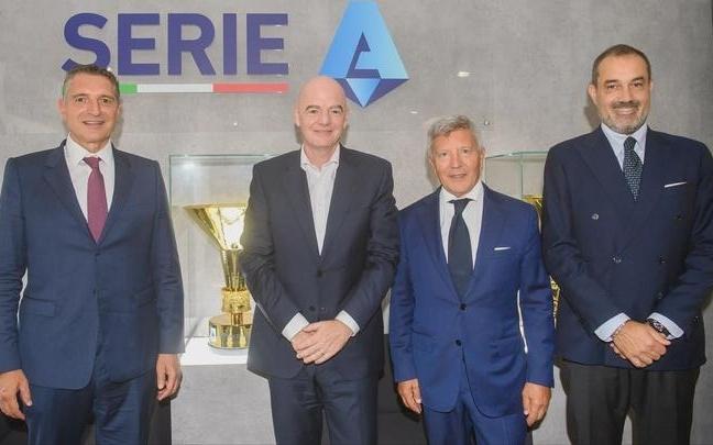 因凡蒂诺参观意甲总部，称赞意甲是其一生都会追随的联赛