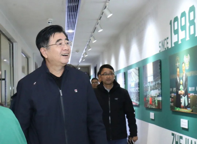 中国足协主席宋凯到浙江调研足球工作