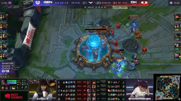 耻辱柱！DK 20-0 GENG创下了LCK击杀比分差距新记录