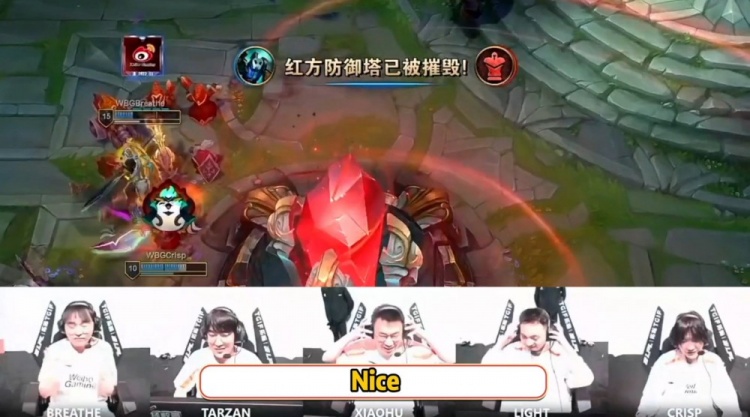 小虎没压力！WBG晋级语音 Xiaohu：有压力吗？感觉已经赢了