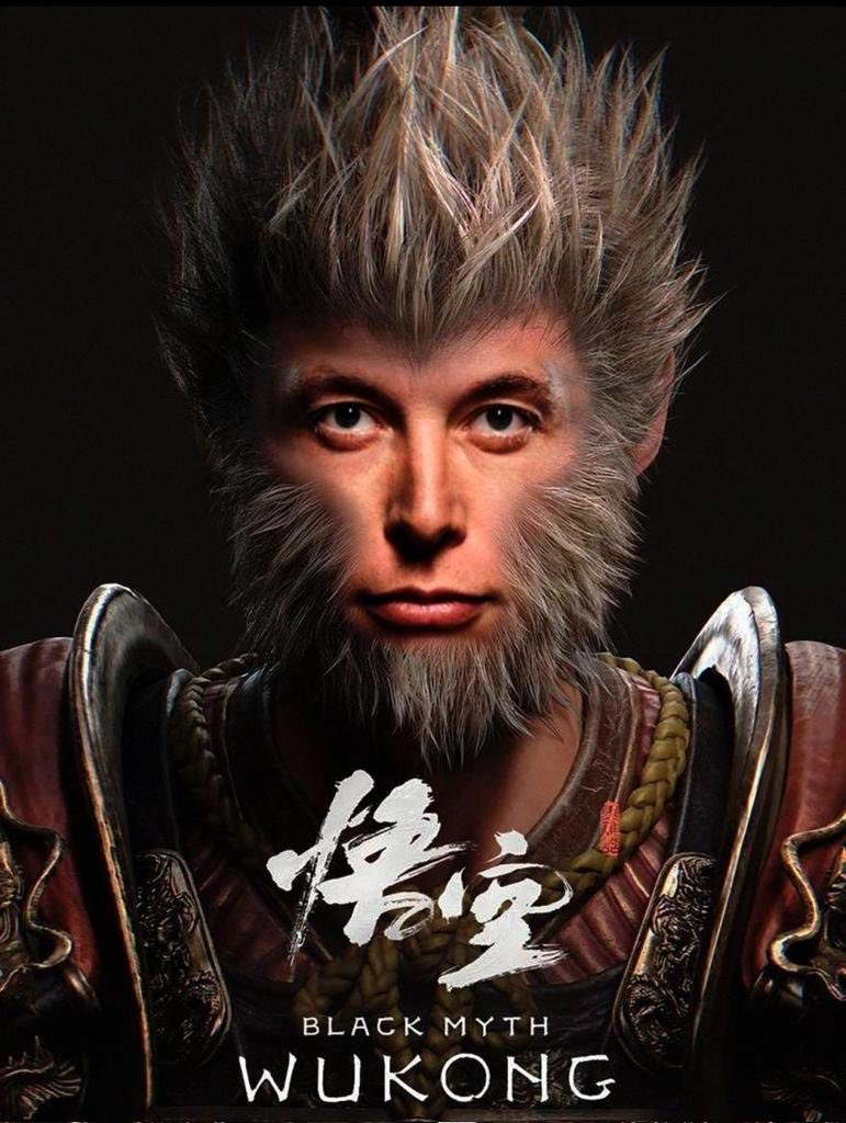 你也想"化身"天命人？马斯克发文称赞《黑神话》：令人印象深刻