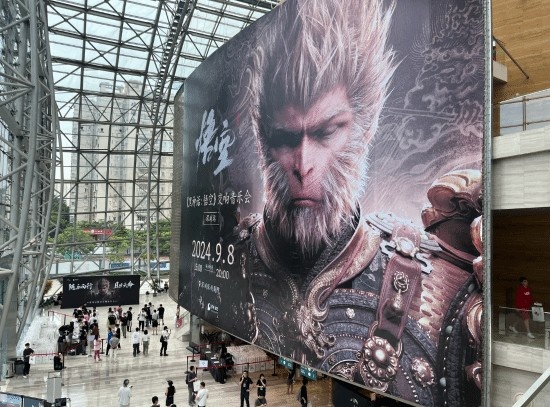 《黑神话：悟空》首场音乐会现场图欣赏：超大海报、台前幕后
