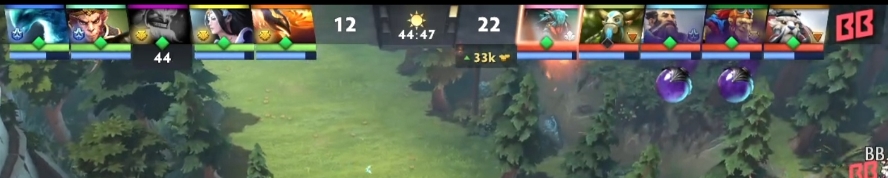 抽象！Talon44分钟最多落后33K 仅用时6分钟翻盘BB推掉基地