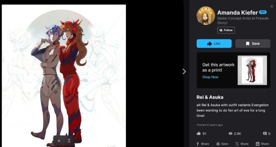 逆天！《星鸣特攻》角色设计总监被扒：连EVA女角色都画成男人