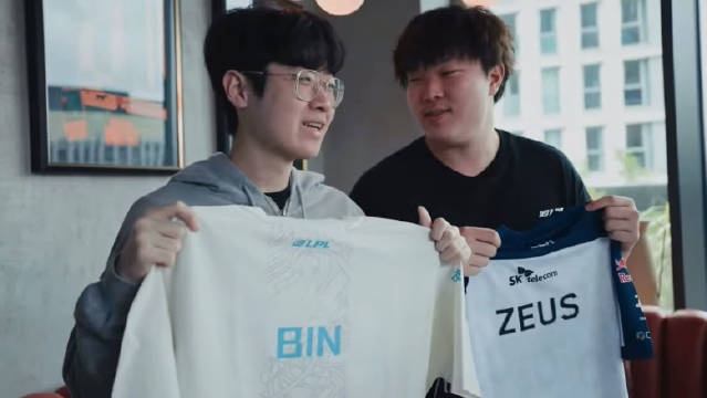 2023年MSI Bin和Zeus的全英文交流 Bin：See you at the top！