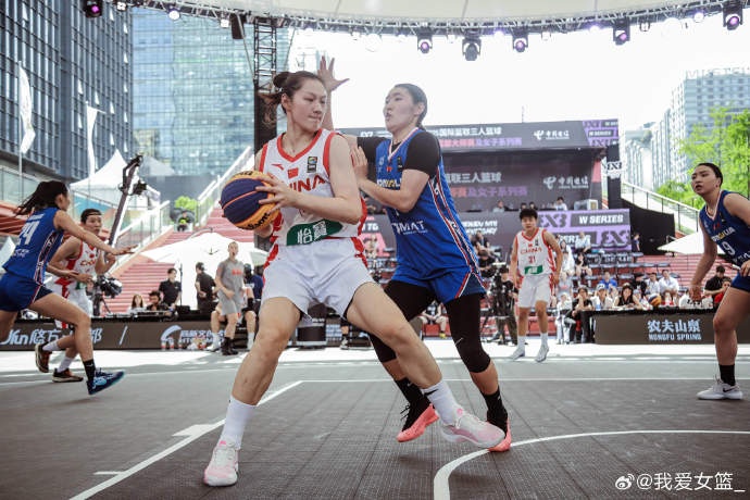 FIBA3x3女子系列赛成都站开赛中国