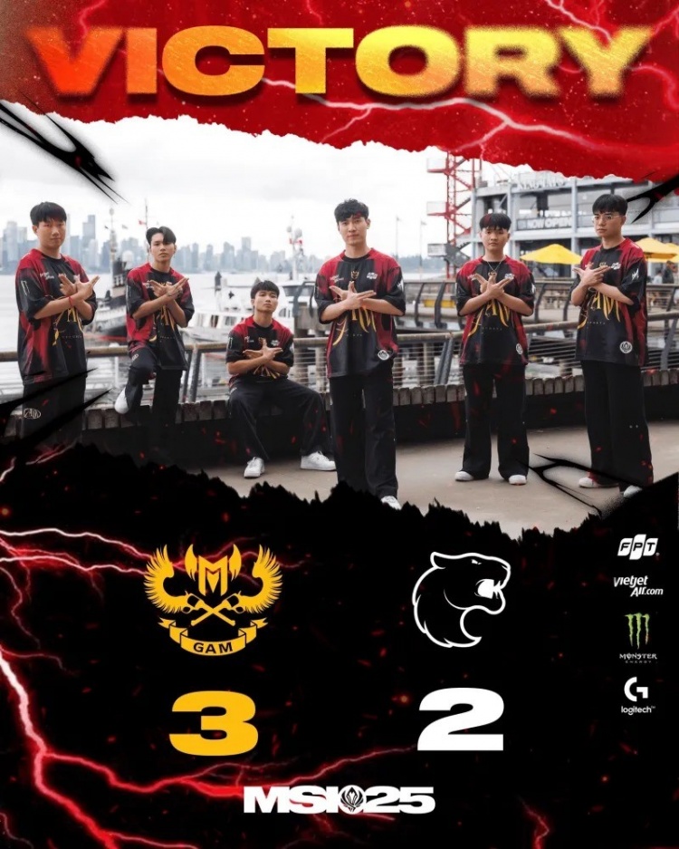 战胜FUR挺进下一轮，GAM赛后发文：我们永不退缩！