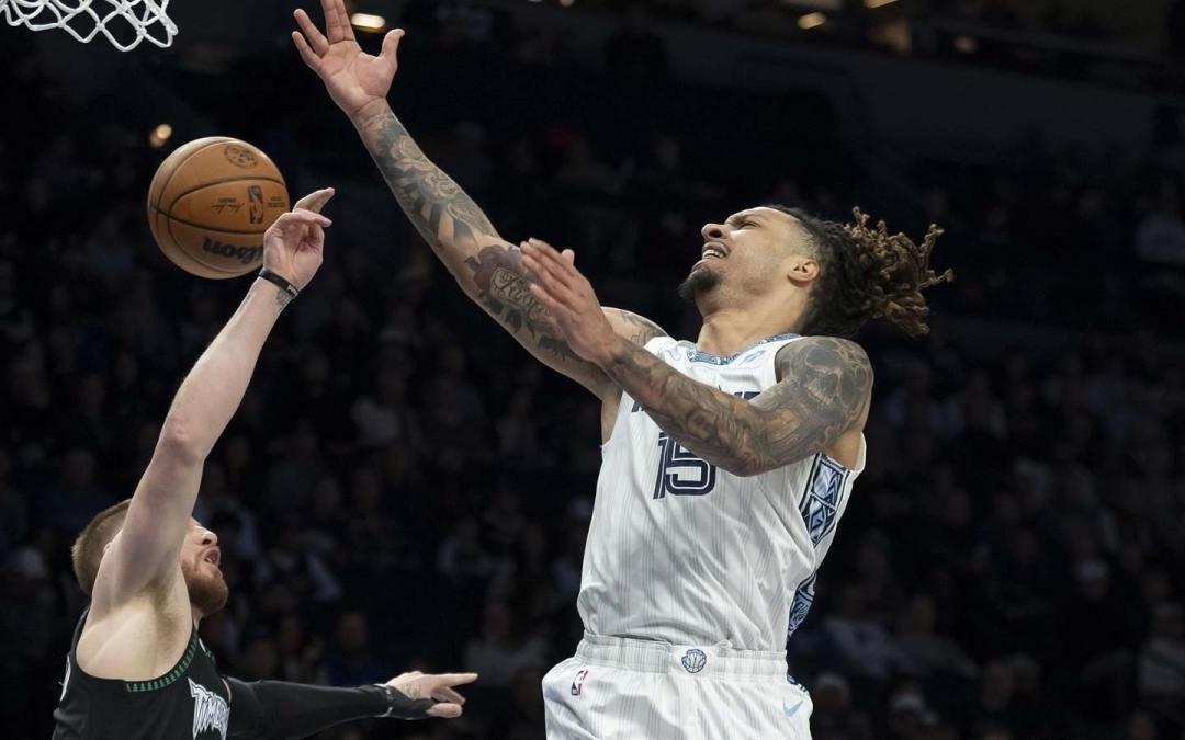 坏消息，灰熊队布兰登克拉克因小腿拉伤至少缺席三周