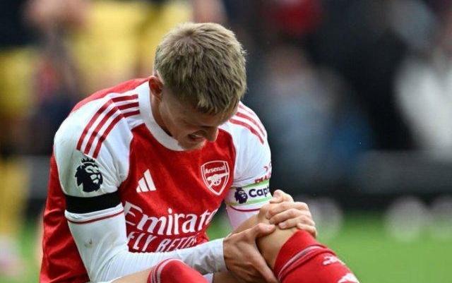 官方：厄德高韧带受伤，退出国家队