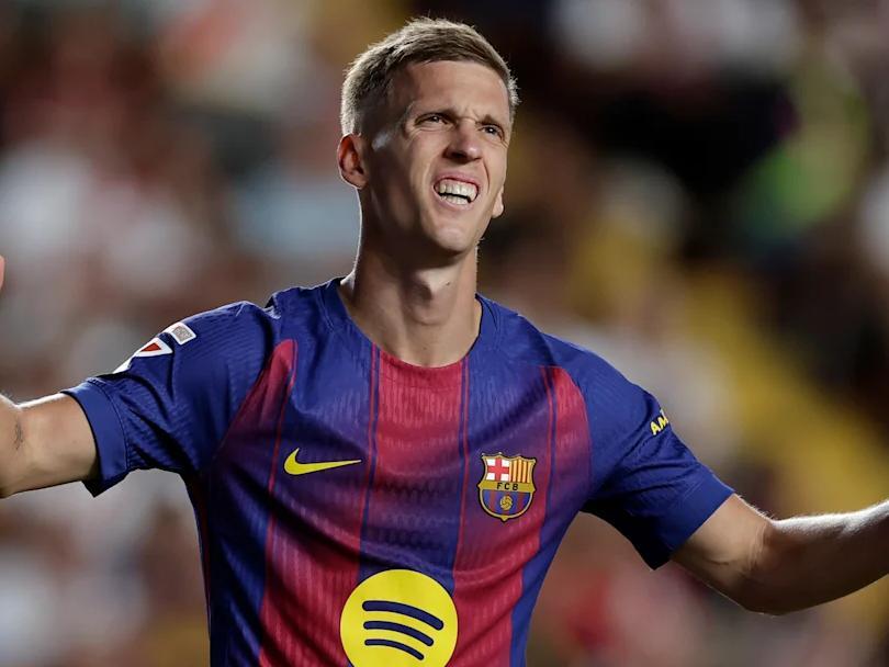 奥尔莫肩伤缺阵一个月，巴萨迎赛季关键考验