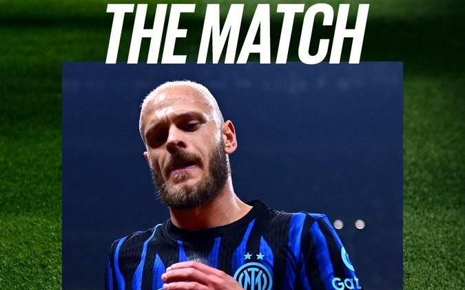 送出赛季第4次助攻，迪马尔科当选国米20拉齐奥队内最佳球员