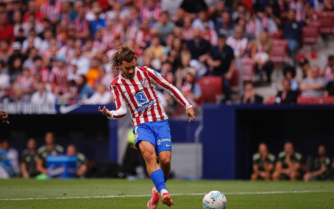 差1球达成马竞200球+西甲200球里程碑，格子社媒：199