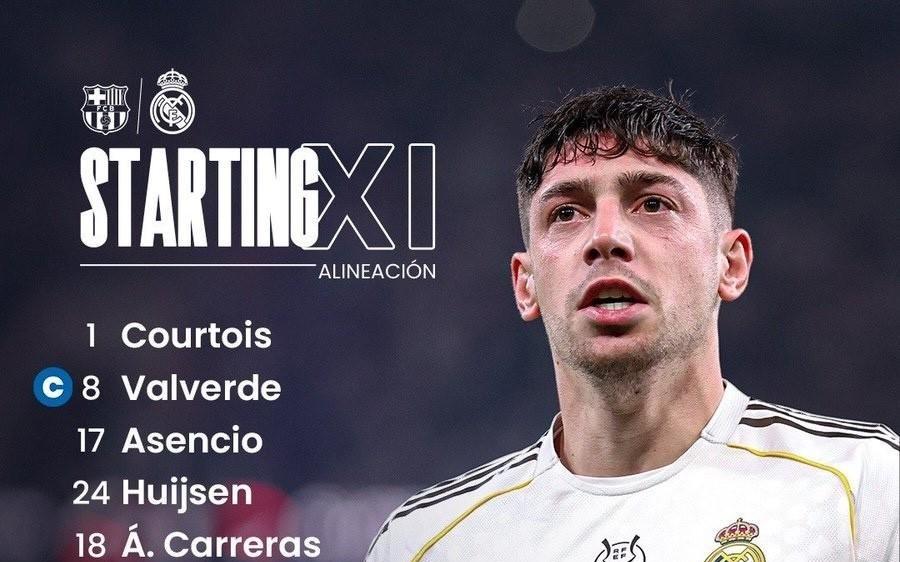 出错了皇马官方首发图一开始为居莱尔，随后改成贡萨洛