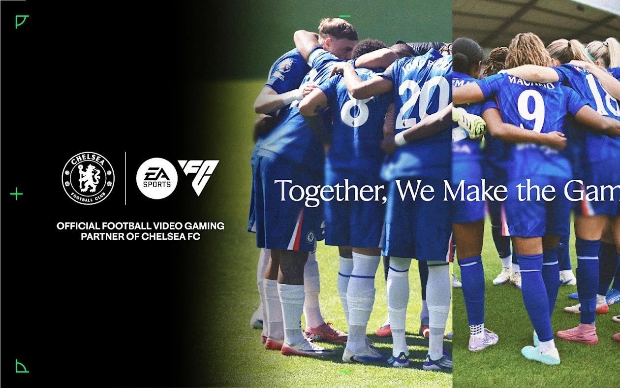 官方：EASPORTS与切尔西续约，双方已合作17年