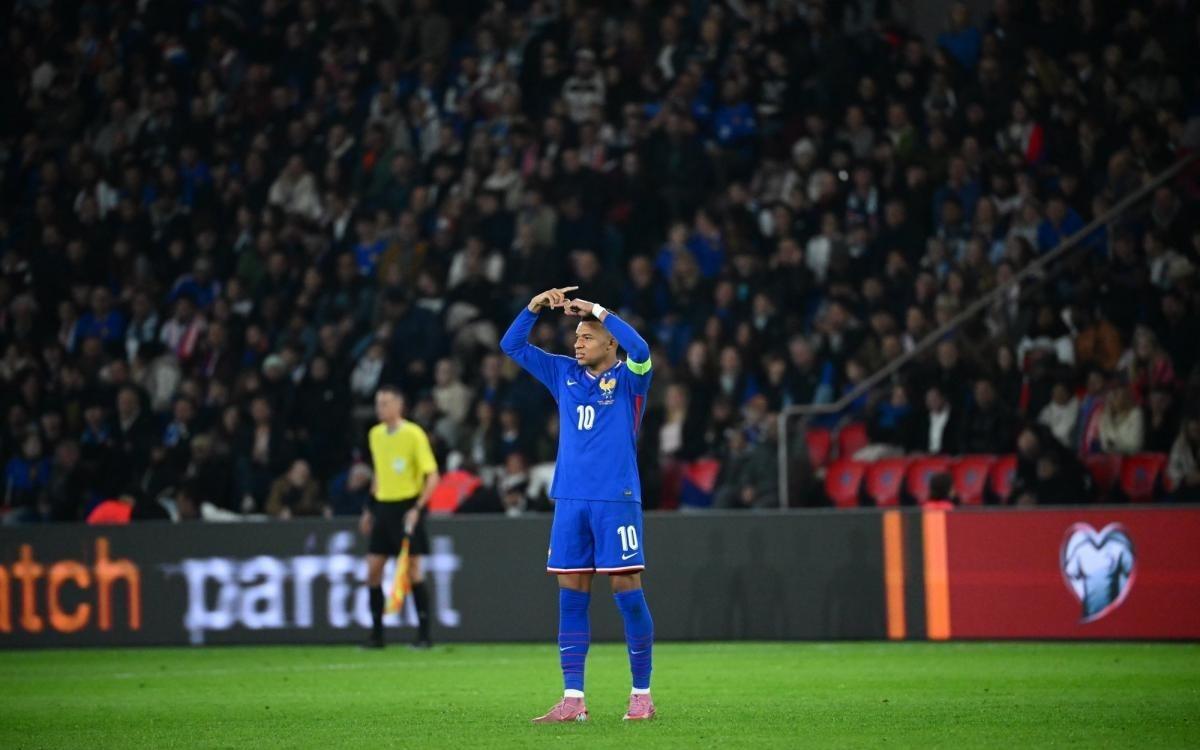 队报：由于持续的脚踝伤势，姆巴佩周末