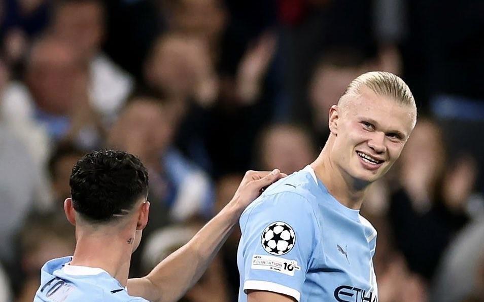 里程碑，哈兰德打入个人欧冠第50球，只用了49场