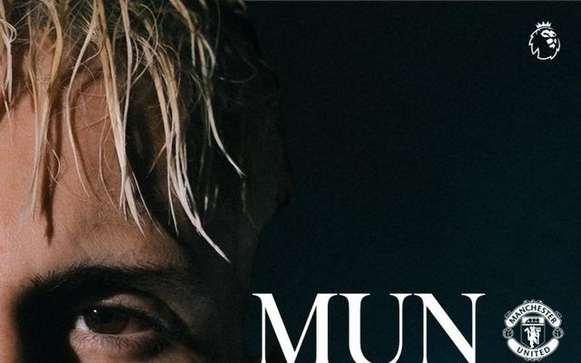 来者不善！切尔西战曼联海报：加纳乔封面，配文"我们来了！"