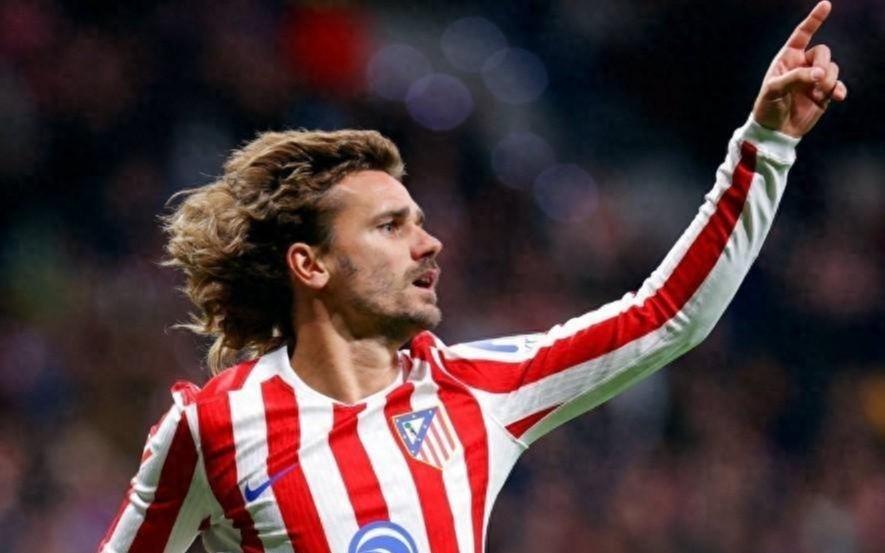 向格列兹曼致敬！替补上场后梅开二度，还破了西甲10年纪录