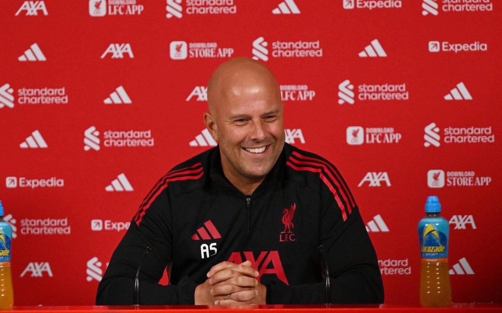 斯洛特：排名不如阿森纳、曼城是合理的，富勒姆会大举进攻