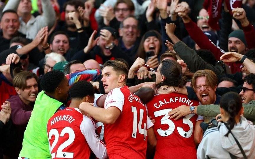 10胜2平，阿森纳连续12场英超BIG6内战主场保持不败