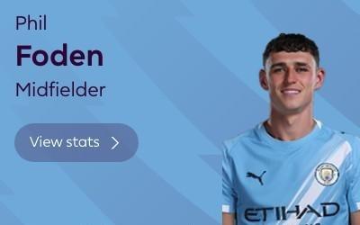 传射建功，福登当选曼城vs桑德兰全场最佳球员