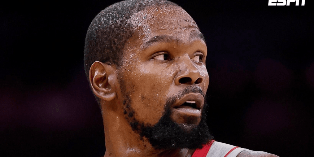 Shams：杜兰特2年9000万美元续约火箭，球员自愿降薪3000万