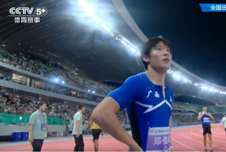 刷新PB！全国田径锦标赛男子百米飞人