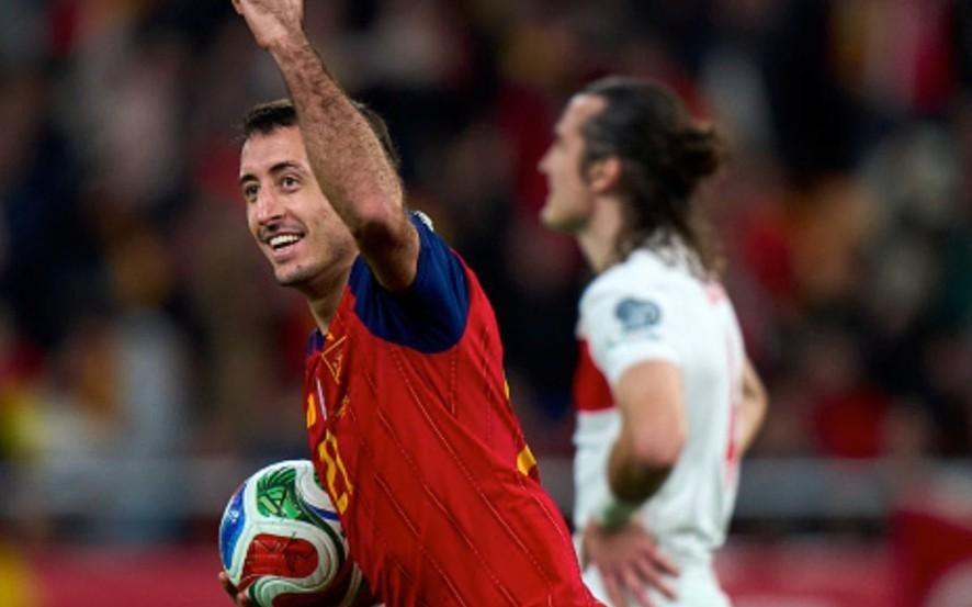 西班牙2025年队内射手榜：奥亚萨瓦尔