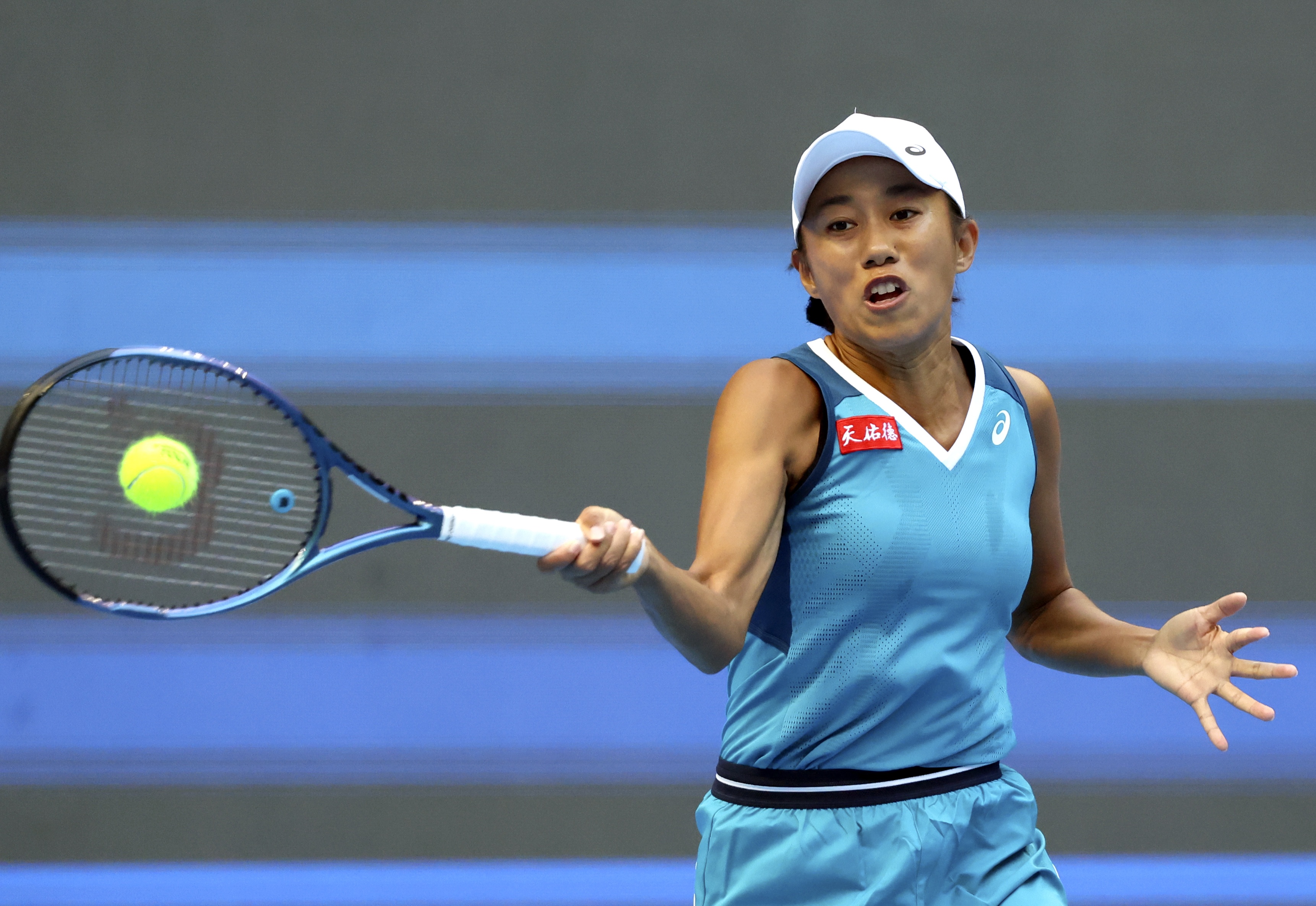 进八强！WTA250诺丁汉女双首轮：张帅谢