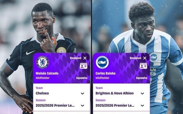 凯塞多、巴莱巴本赛季英超数据：场均抢断4.2比1.5、拦截3比1.5