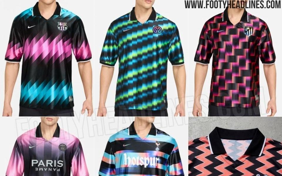 切尔西下赛季球衣设计：主场蓝黄配色，额外推出2套复古球衣