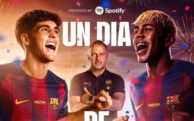 【西甲】巴萨回归诺坎普首战，赫拉德马丁首发