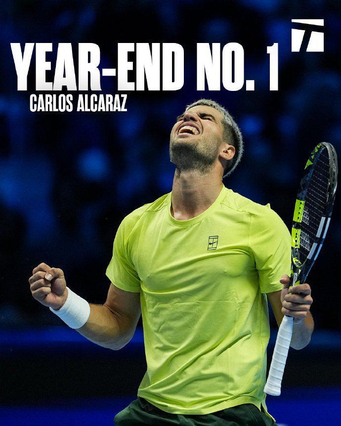 强！阿尔卡拉斯二度锁定年终第一