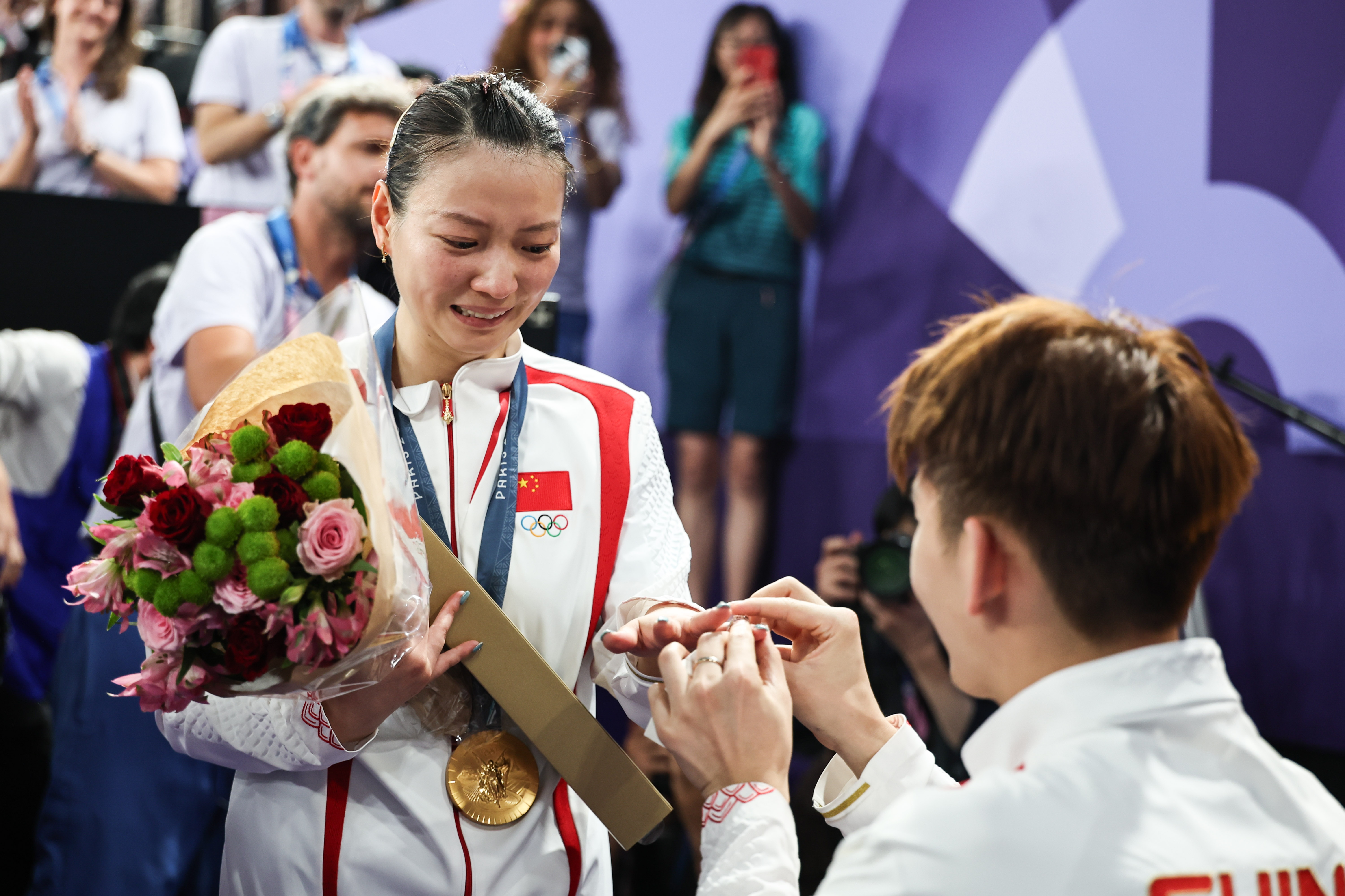 黄雅琼谈被求婚：刚开始有点懵 随后就是惊喜和感动了