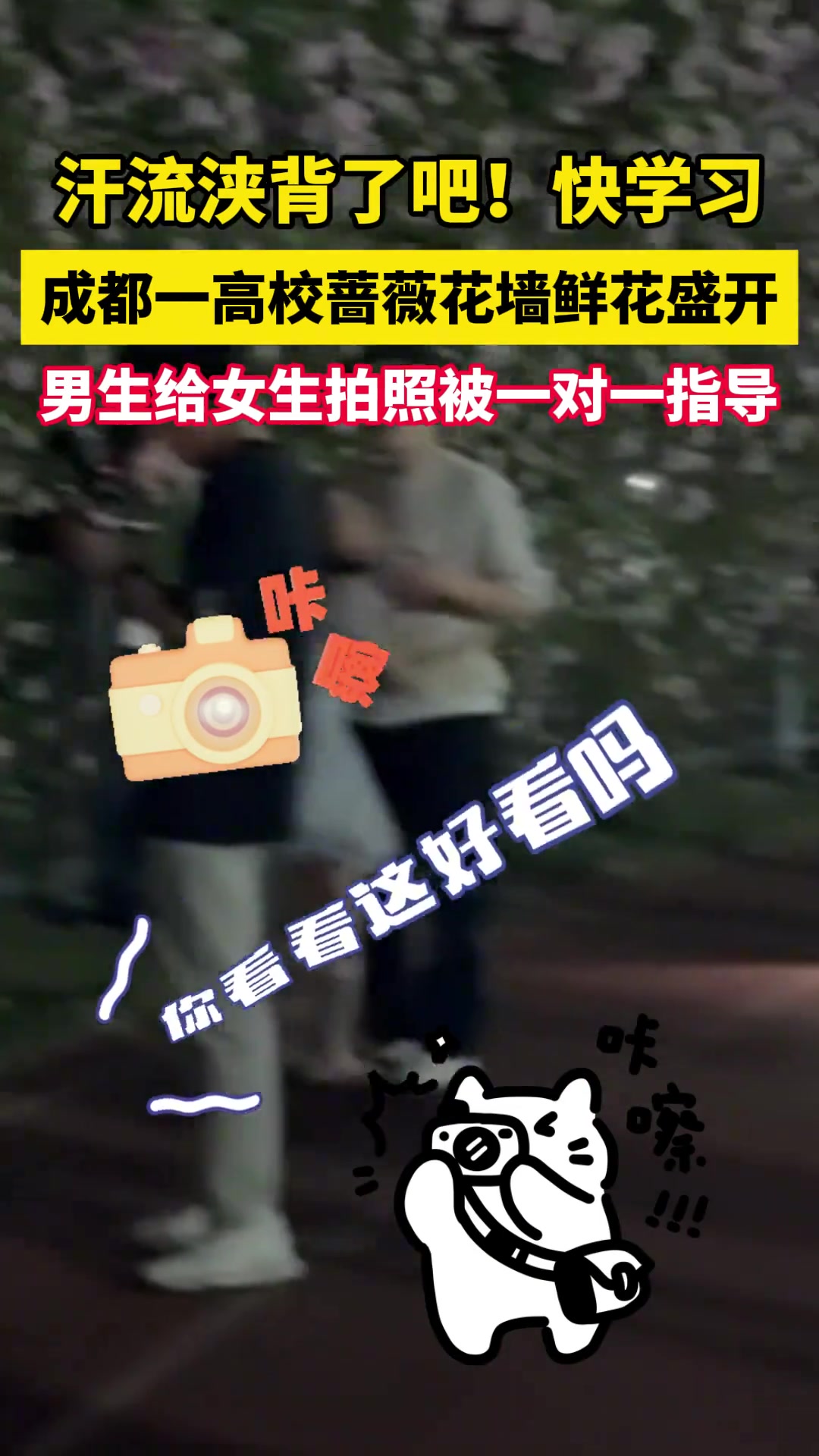 让女朋友们互拍不就可以了嘛？