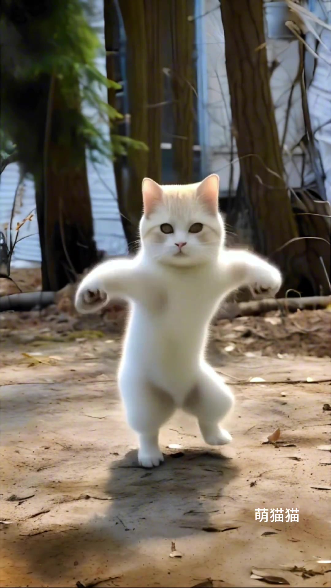 小猫咪也会摩托摇！萌到看世界 ！