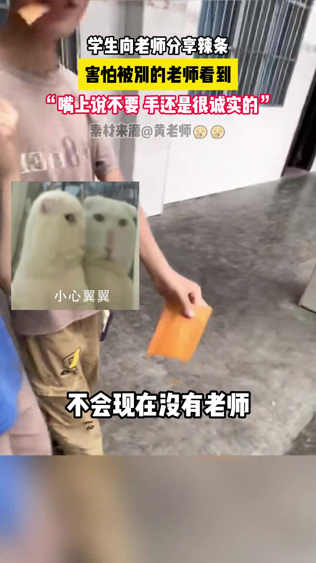 嘴上说不要，心里想着拿来吧你