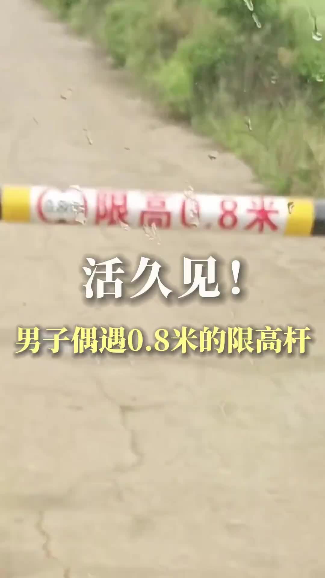 我的天，这限高是给什么车过的？