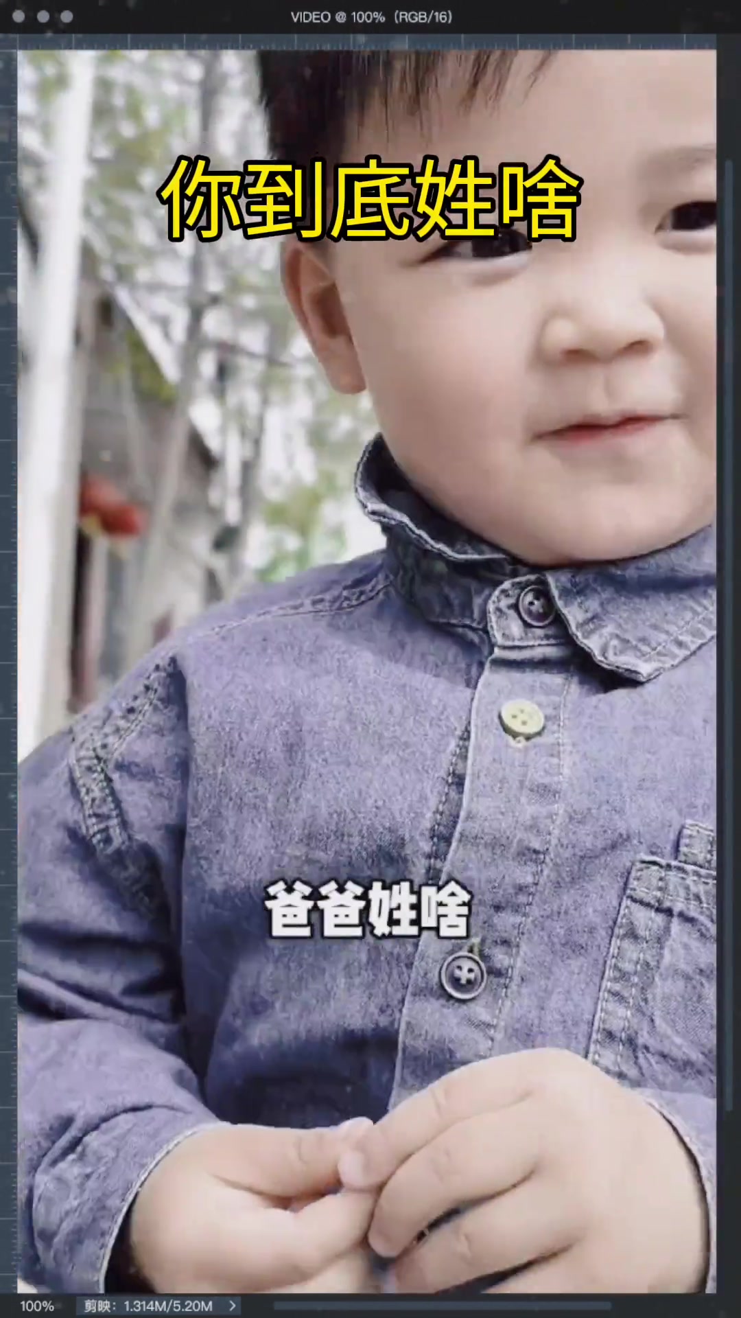 你到底姓啥？