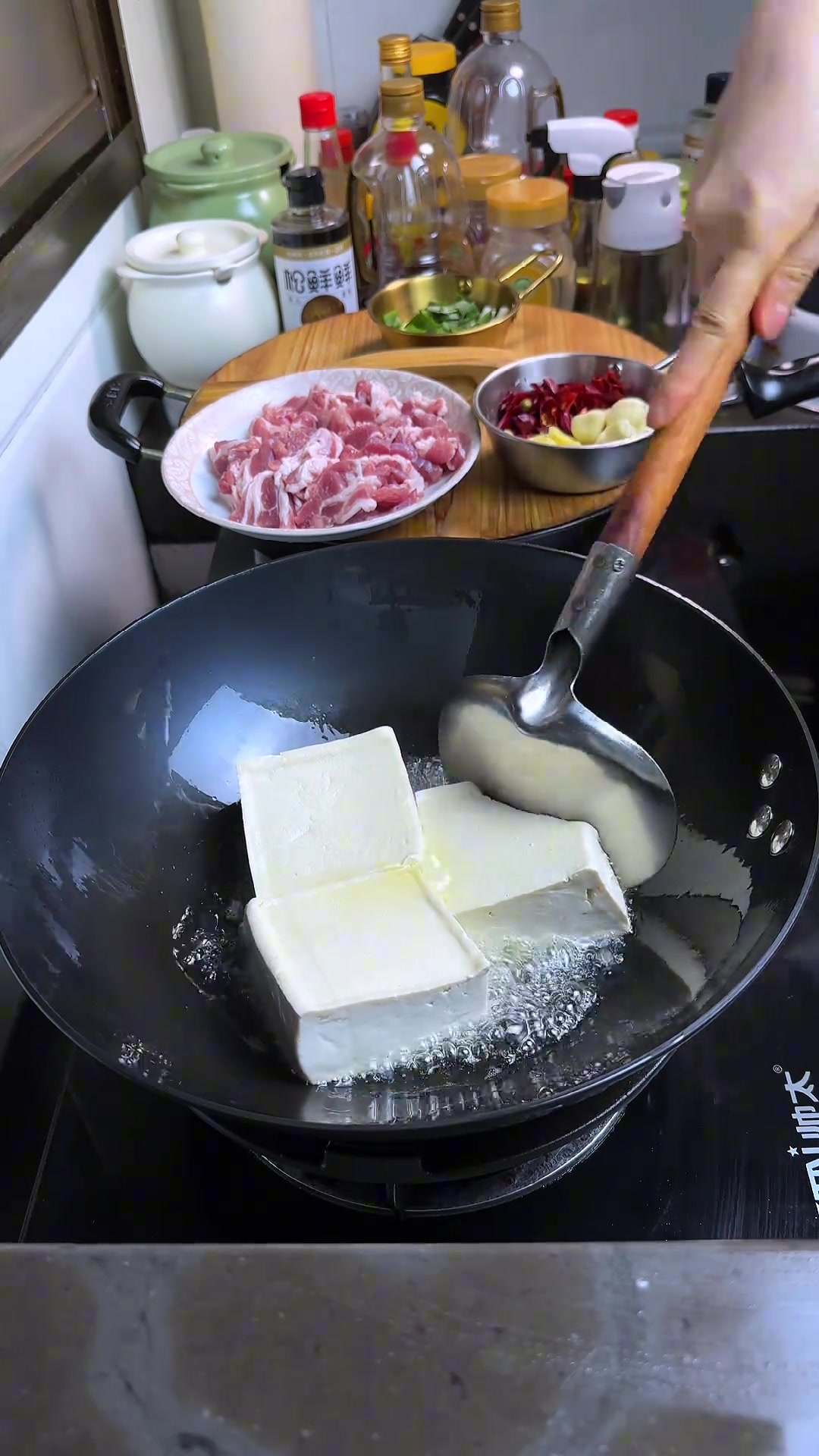 肉片豆腐煲 美味下饭菜 ！