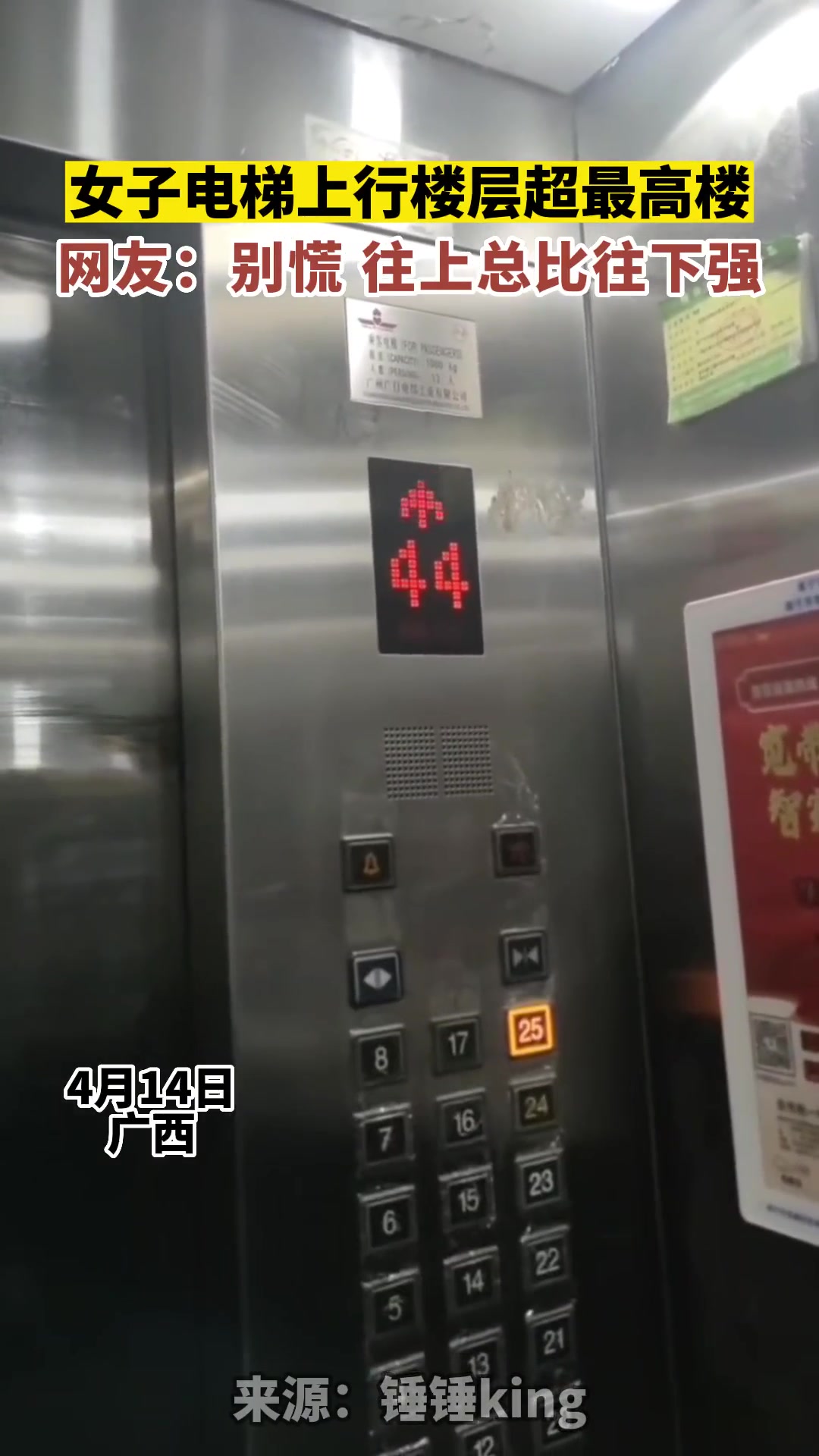 二十五是按钮的极限，但不是显示器的极限