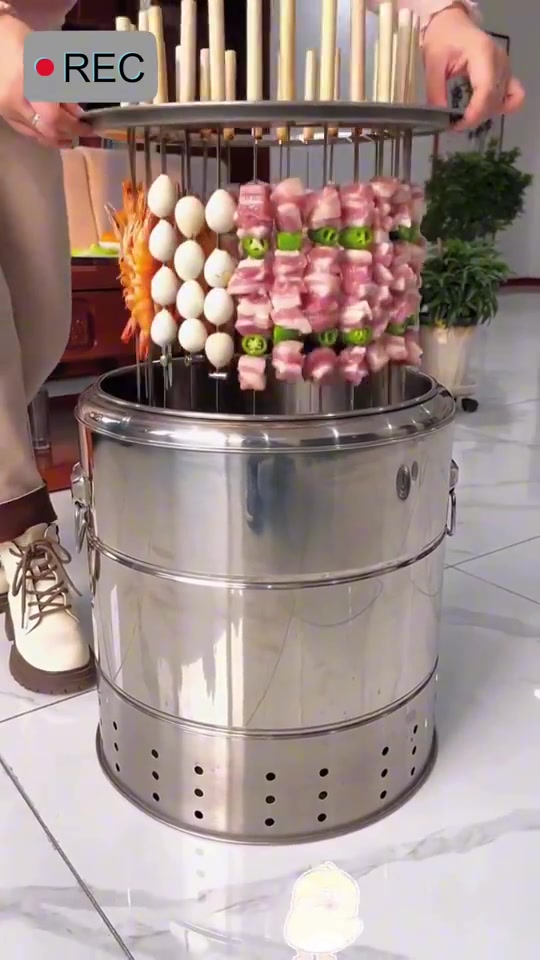 家里有这个谁还去烧烤店啊