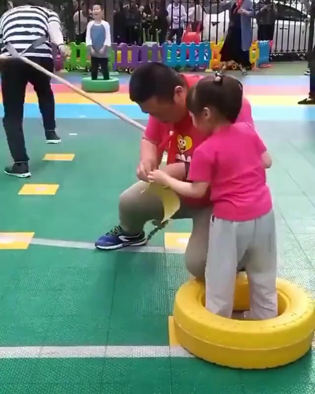 这就是父爱如“山”吧！