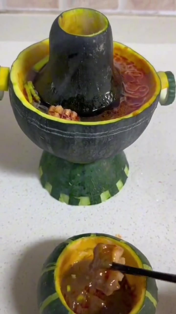 果蔬造型 高端火锅